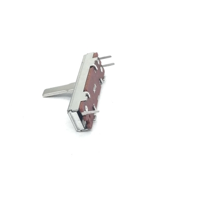 3 Pin AC300Vのスライドのフェーダー20mmのすり接点の電位差計