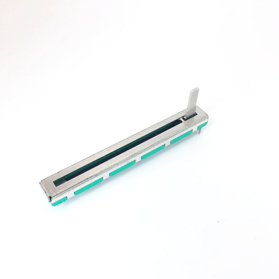 C6044G デュアル ポテンショメータ カーボン フィルム スライド ポテンショメータ 60mm トラベル 5K 10K リニア ステレオ ポテンショメータ