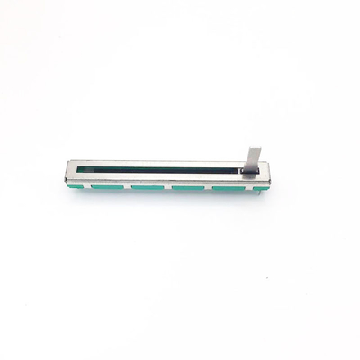 C6044G デュアル ポテンショメータ カーボン フィルム スライド ポテンショメータ 60mm トラベル 5K 10K リニア ステレオ ポテンショメータ