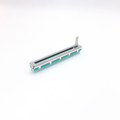 C6044G デュアル ポテンショメータ カーボン フィルム スライド ポテンショメータ 60mm トラベル 5K 10K リニア ステレオ ポテンショメータ