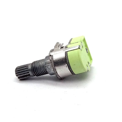 二重12mm回転式電位差計カーボン フィルム100kの音量調節6 Pin