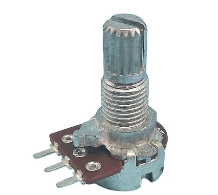 12mm A10kの電位差計3 Pin 500kの可聴周波先を細くすることの鍋のアンプ