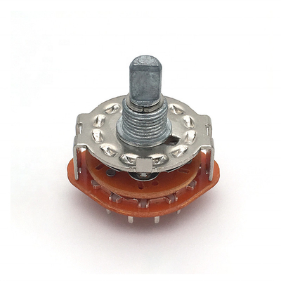 多重ループ2p4t小型回転式500ohm連続的なロータリー スイッチのスピーカー