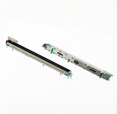 C10042N メタル ハンドル 100mm トラベル 8.1 Mm ワイド サウンド コンソール イヤホンとマイクに使用