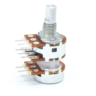 16mmのギターのペダルの電位差計SGSは電気でR1610Gを制御した