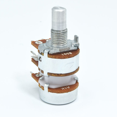 16mmのギターのペダルの電位差計SGSは電気でR1610Gを制御した