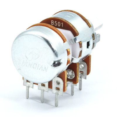 16mmのギターのペダルの電位差計SGSは電気でR1610Gを制御した