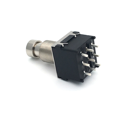 1500V 9 Pinのトグル スイッチ100ohmはペダル ギター プロセッサのためのずかずかと歩く