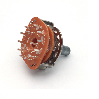 DC500V 2ポーランド人6の位置のロータリー スイッチ100ohm Cts 5の方法