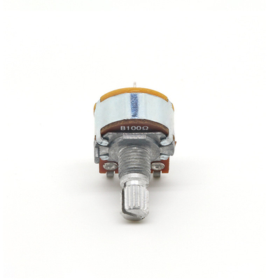 25ohm B100kの電位差計の二重0.5A連続的なロータリー スイッチ