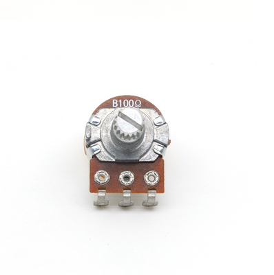 25ohm B100kの電位差計の二重0.5A連続的なロータリー スイッチ