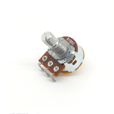 25ohm B100kの電位差計の二重0.5A連続的なロータリー スイッチ