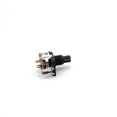 黒い5000ohm 6 Pinの音量調節0.2Wの容積のノブの電位差計
