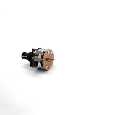 黒い5000ohm 6 Pinの音量調節0.2Wの容積のノブの電位差計