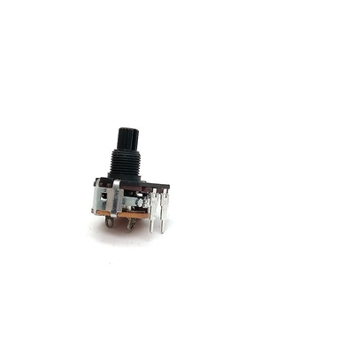 黒い5000ohm 6 Pinの音量調節0.2Wの容積のノブの電位差計