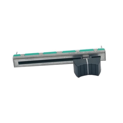 カスタムメタルレバーカーボンフィルムリニア 60 ミリメートル 10 18K リニアスライドポテンショメータ使用サウンドコンソールイヤホンとマイク