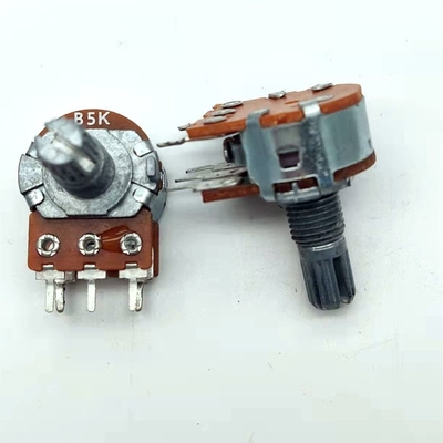 オーディオアンプ用16mmメタルシャフトロータリースイッチポテンショメータ