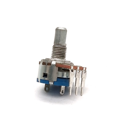 スイッチ15mmが付いている150V AC 500k電位差計3つの位置のミキサー コンソール
